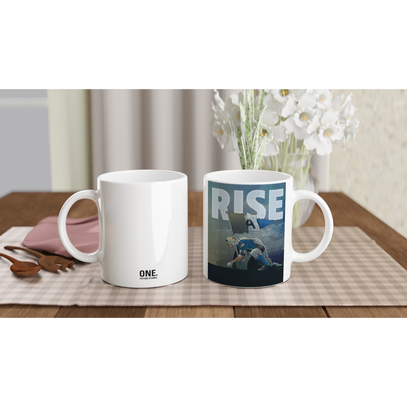 „RISE“ – Ceramic Mug