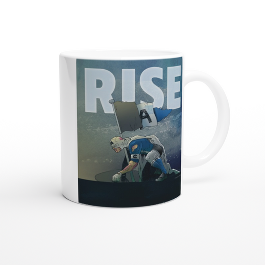 „RISE“ – Ceramic Mug