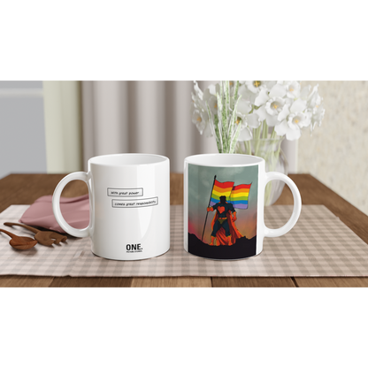 „Peace“ – Keramik Tasse