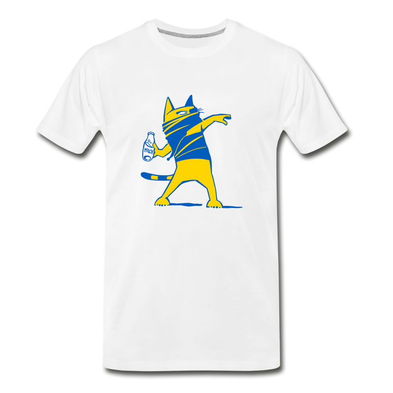 Catze resists! – T-Shirt Male - white
